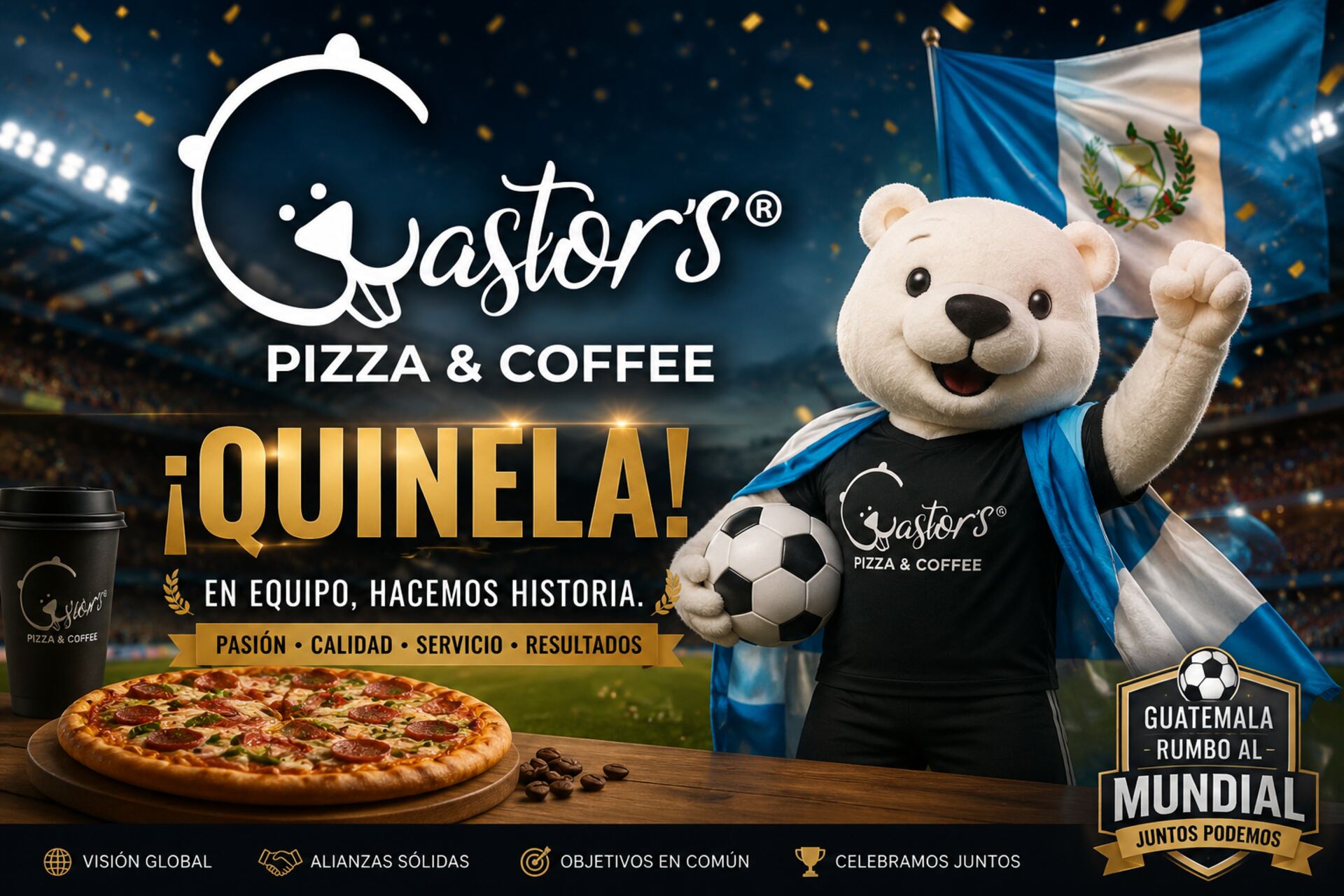 Castor's Pizza · Quiniela Mundial 2026